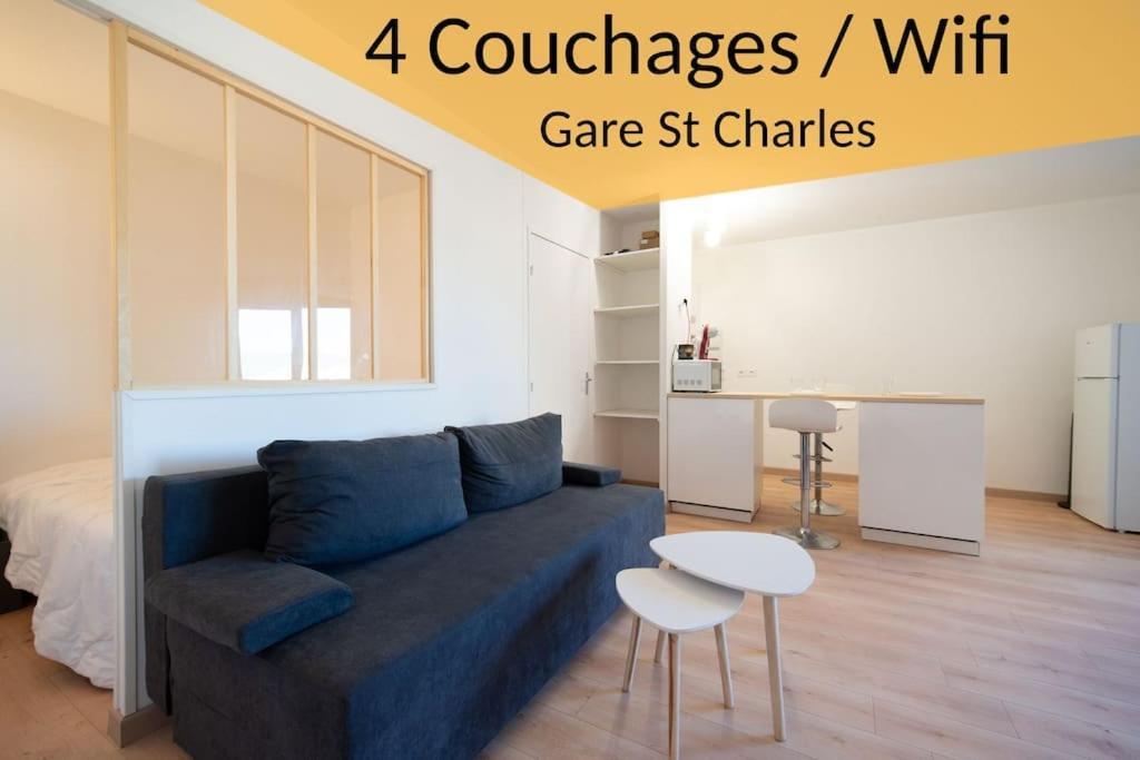 Fully Equipped Apartment 2 To 4 People St Charles Marseille Bagian luar foto